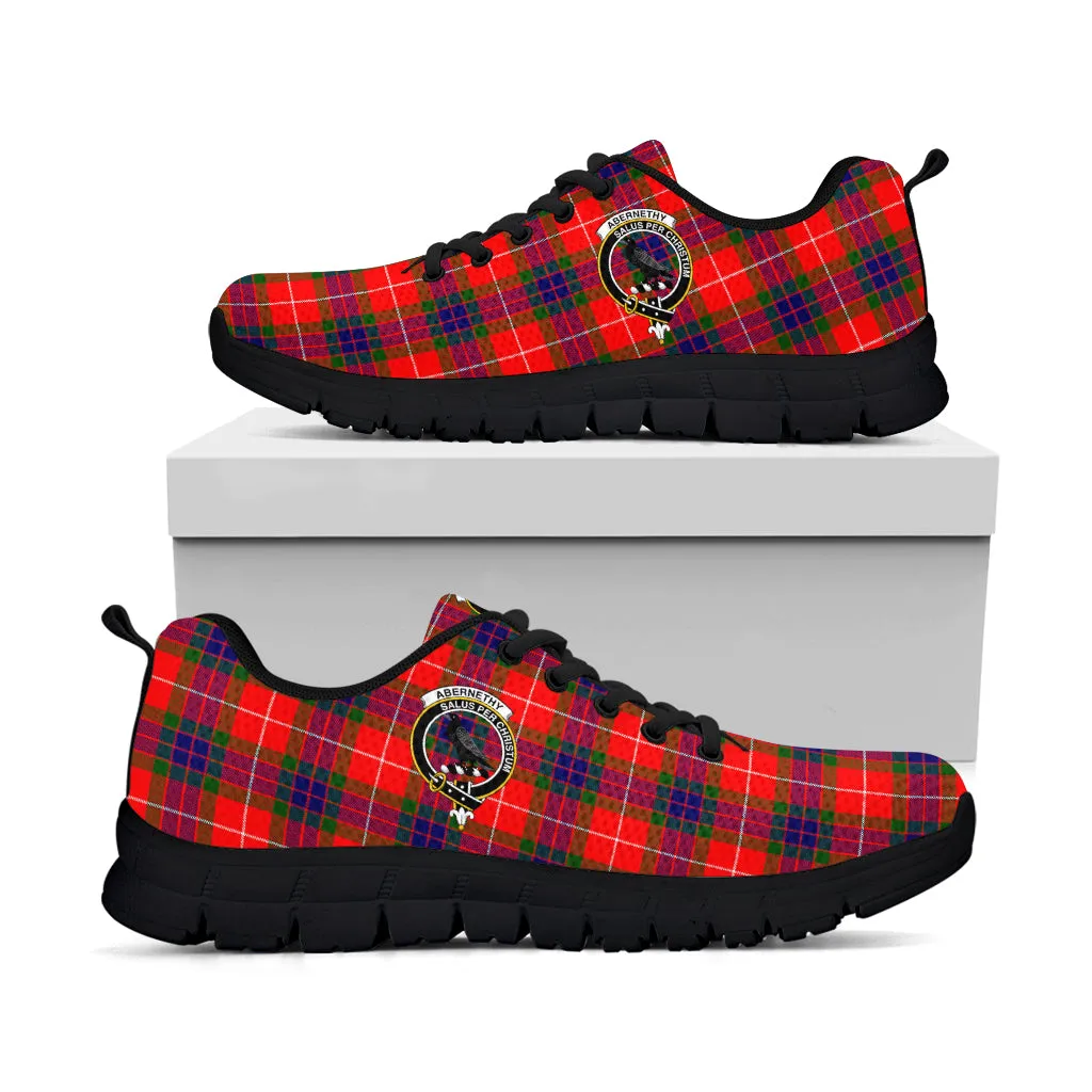 Abernethy Tartan Sneakers with Family Crest