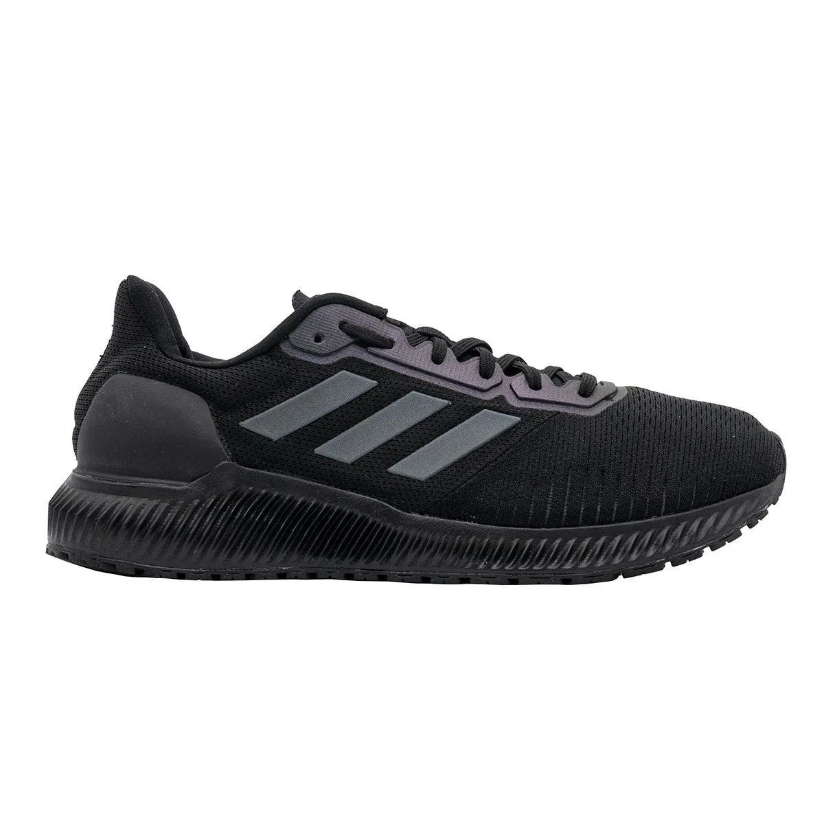 Adidas Solar Ride Running Sport Shoes Fabric Black Colour For Men