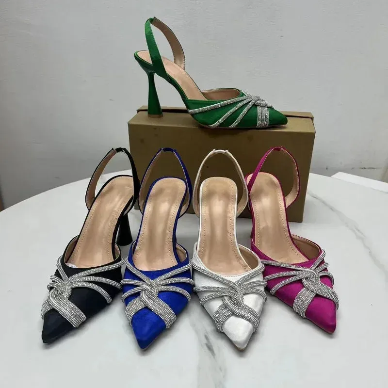 AMOZAE-- Fashionable High Heeled Sandals for Summer Parties