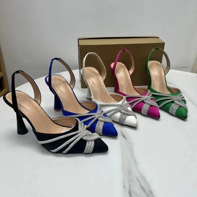 AMOZAE-- Fashionable High Heeled Sandals for Summer Parties