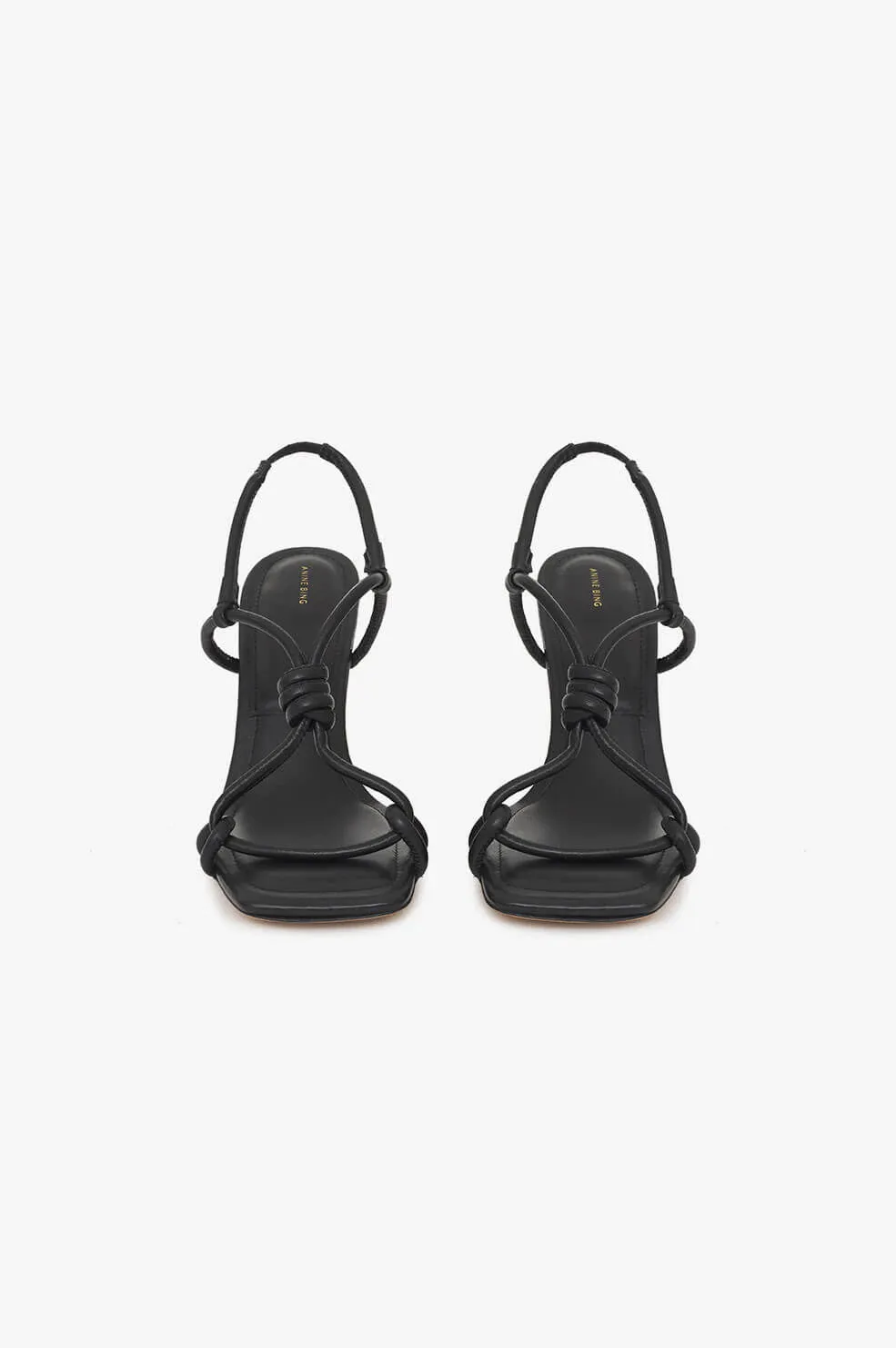 Anine Bing - Valentina Sandals in Black