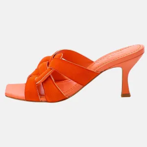 CYNTHIA high heel sandal - Tangerine