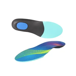 Dr Foot Orthotics | Relieve From Plantar Fasciitis, Flat Feet, Foot Pain, High Arch | Light & Slim| Comfort With Shock Absorption |Improve Foot Support for Men and Women - 1 Pair (Medium Size)