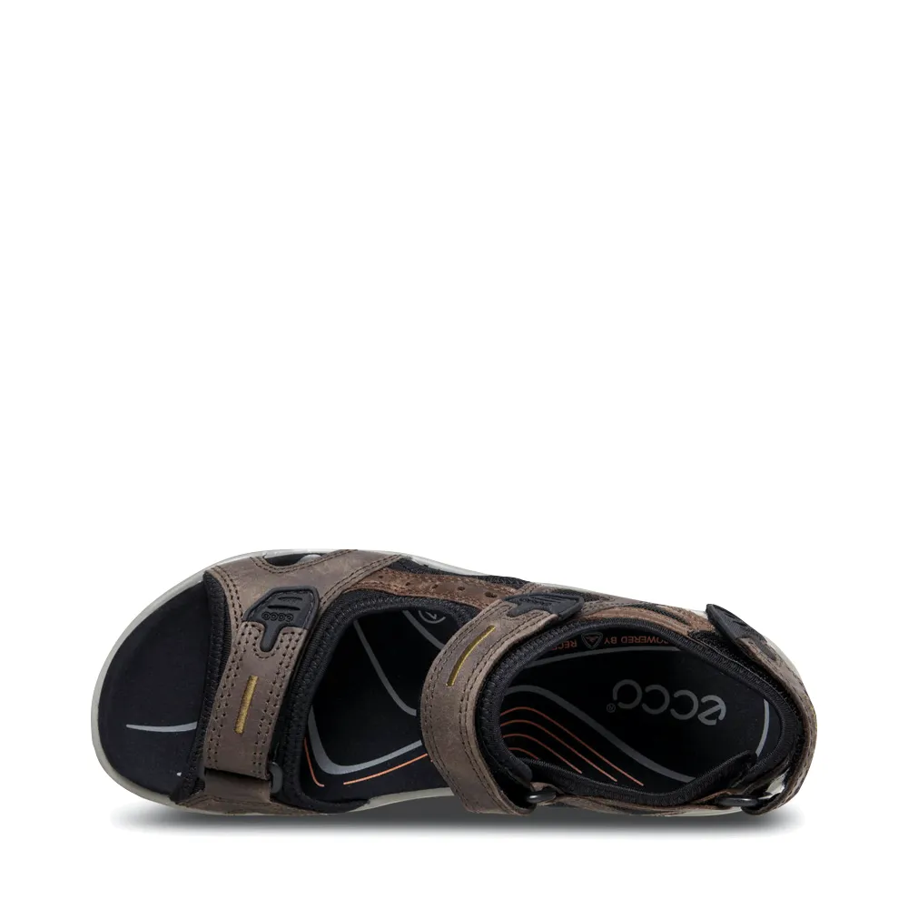 Ecco Men's Yucatan Sandal in Espresso