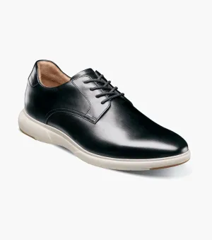 Florsheim Dash Plain Toe Oxford Sneaker Shoe (Wide Width) - Black