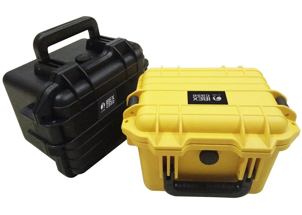 IBEX Protective Case 1360 with foam, 11.8 x 9.8 x 8.4", Yellow (IC-1360YL)