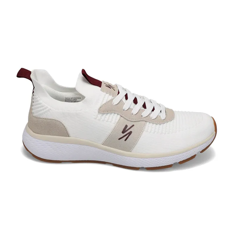 Men's Reign White/Maroon/Gum