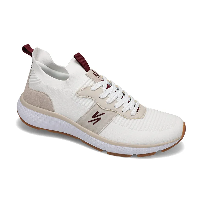 Men's Reign White/Maroon/Gum