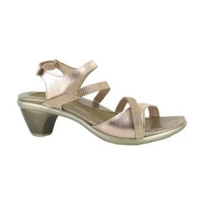 Naot Innovate Heeled Sandal (Women) - Soft Rose Gold