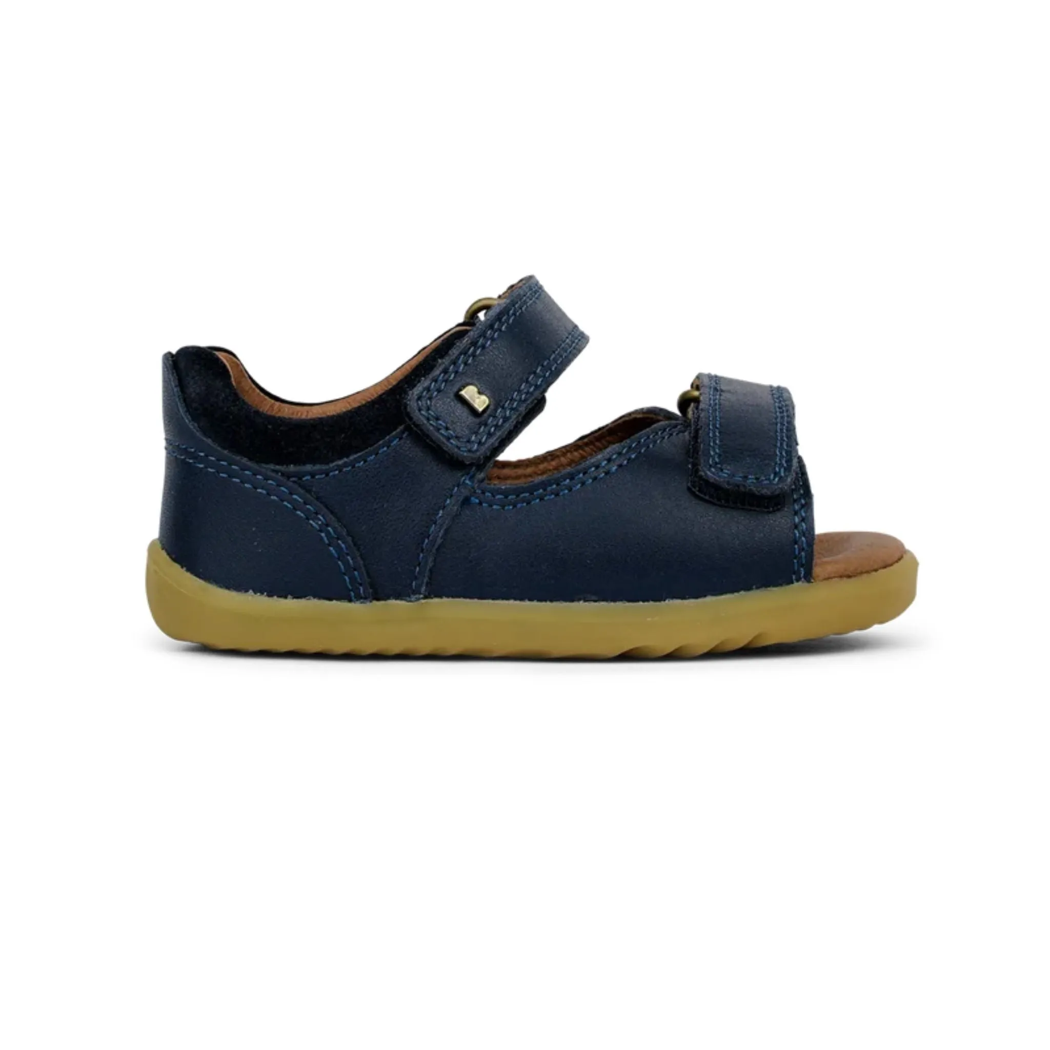 Navy Driftwood Sandals Step Up