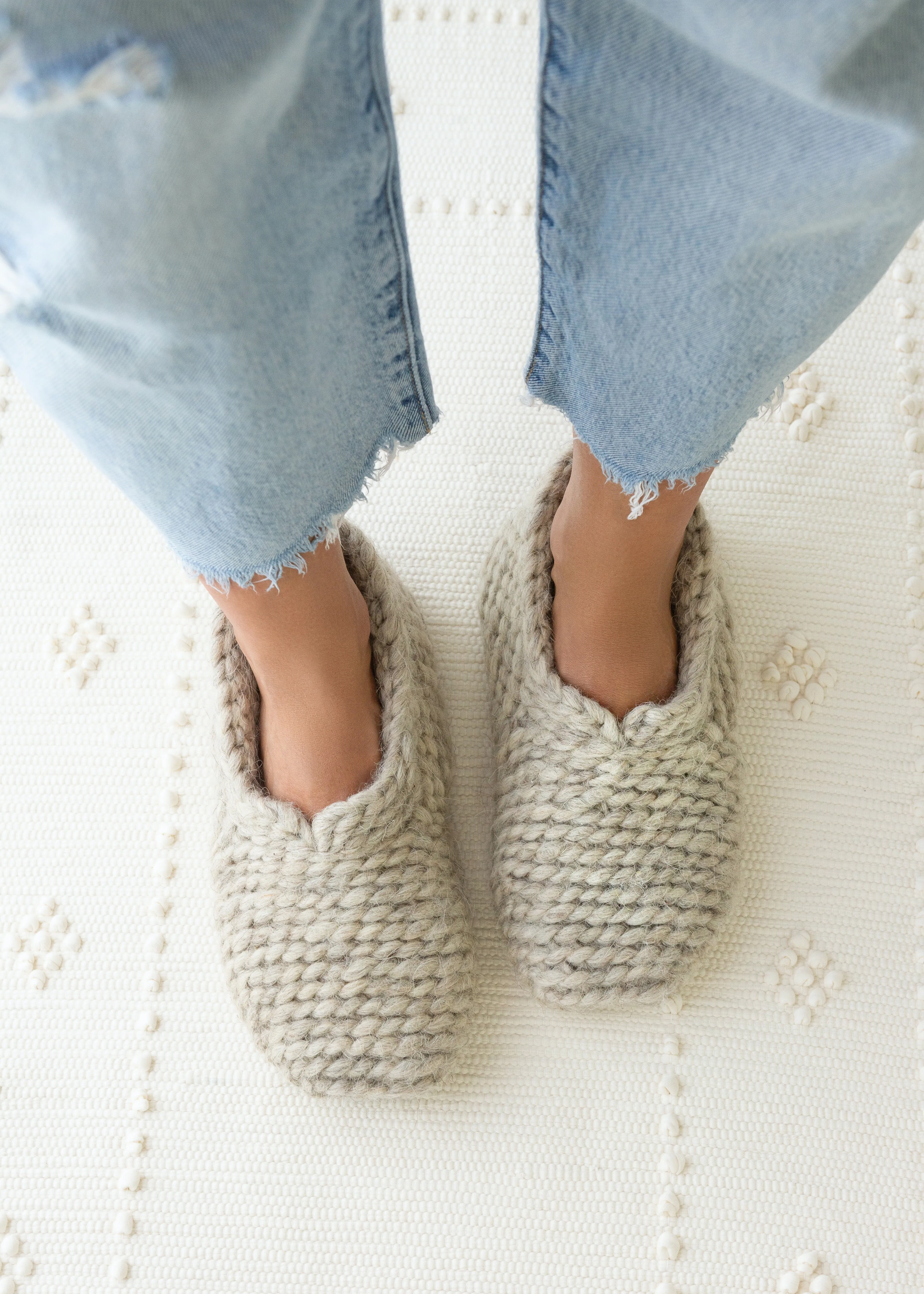 NEW - Knitted Bootie Slippers