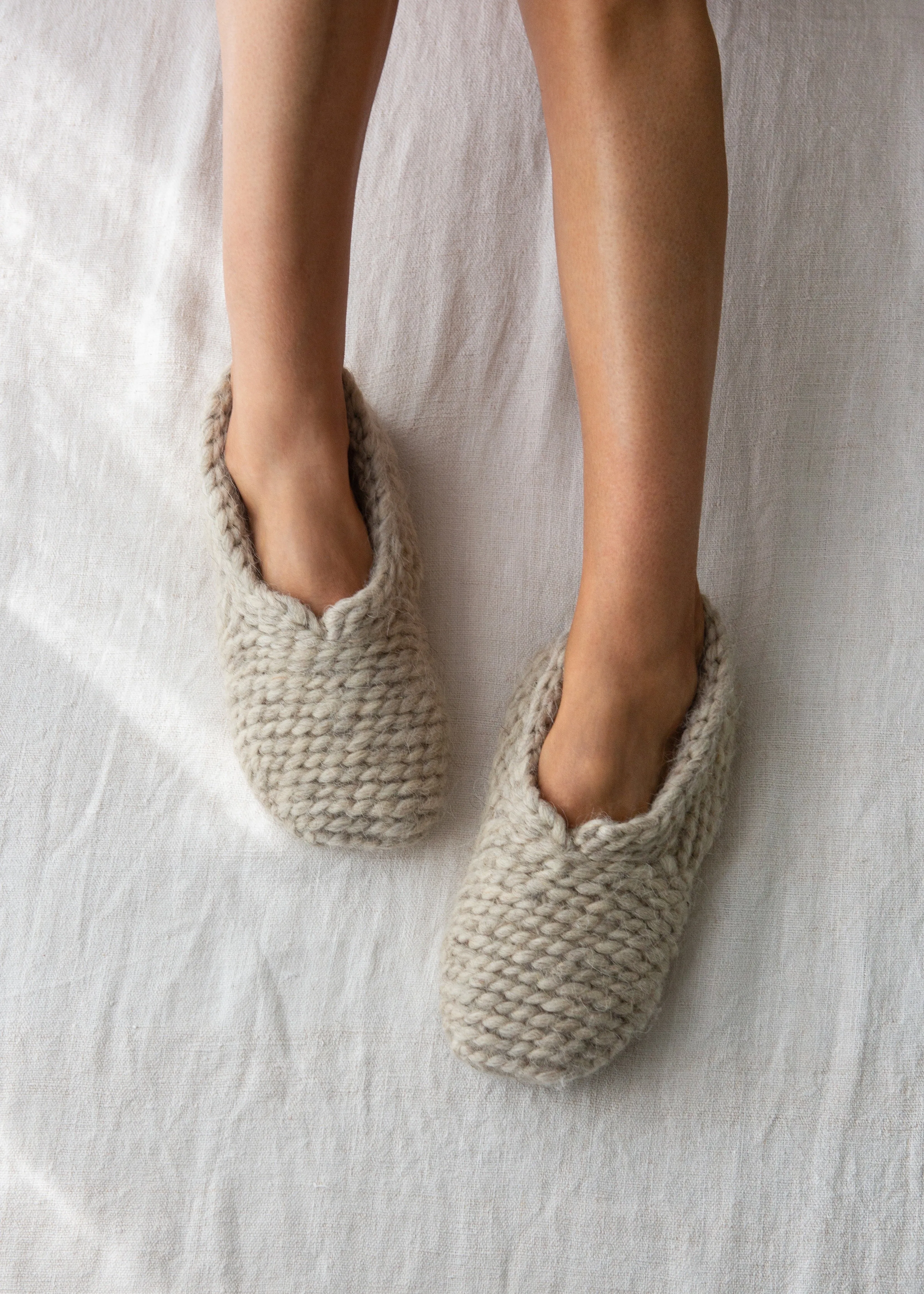 NEW - Knitted Bootie Slippers