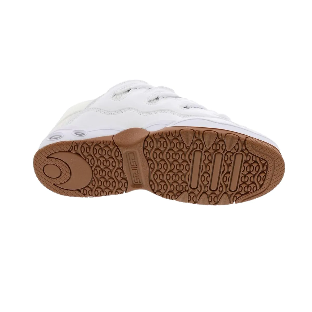 OSIRIS 13711448 D3 OG MN'S (Medium) White/White/Gum Synthetic Leather & Textile Skate Shoes