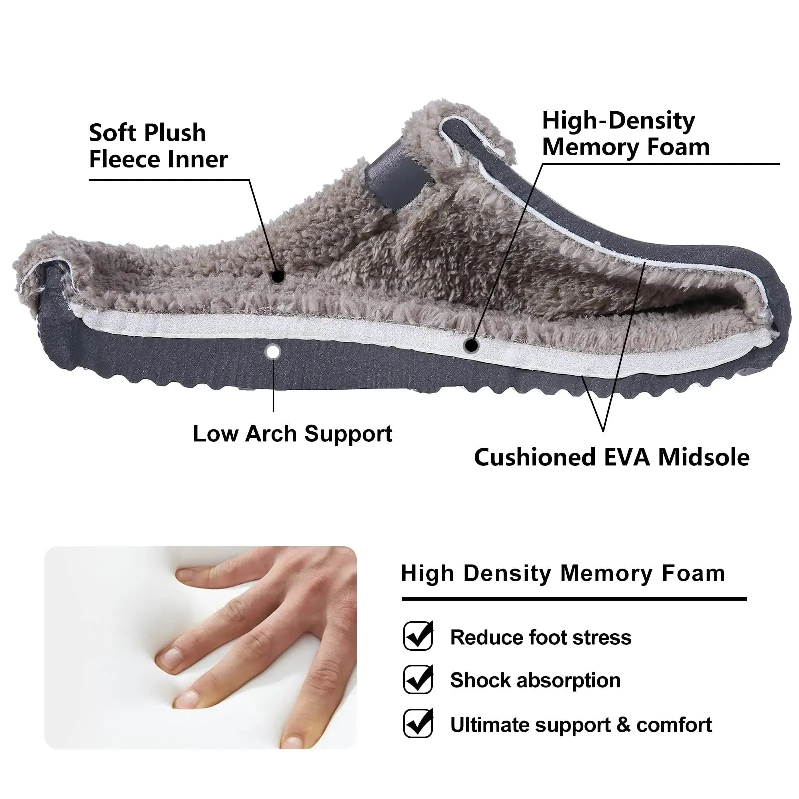 Pallene Fur Slippers For Women And Men Winter Soft Furry Non-slip Slippers Outdoor Waterproof Cozy Cotton Shoes For Home Slides