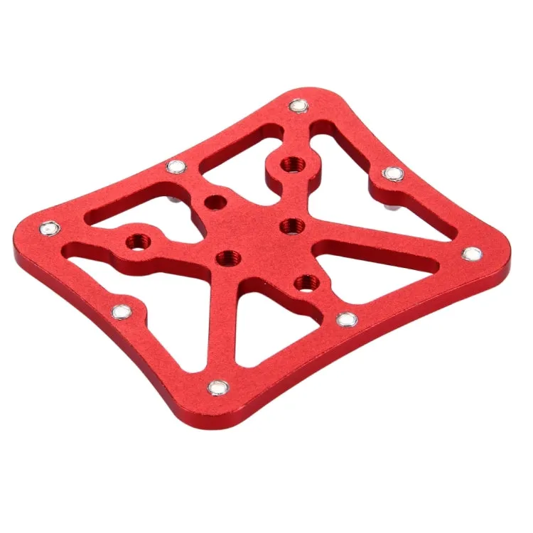 Single Road Bike Universal Clipless to Pedals Platform Adapter for Bike MTB, Size: Small(Red)