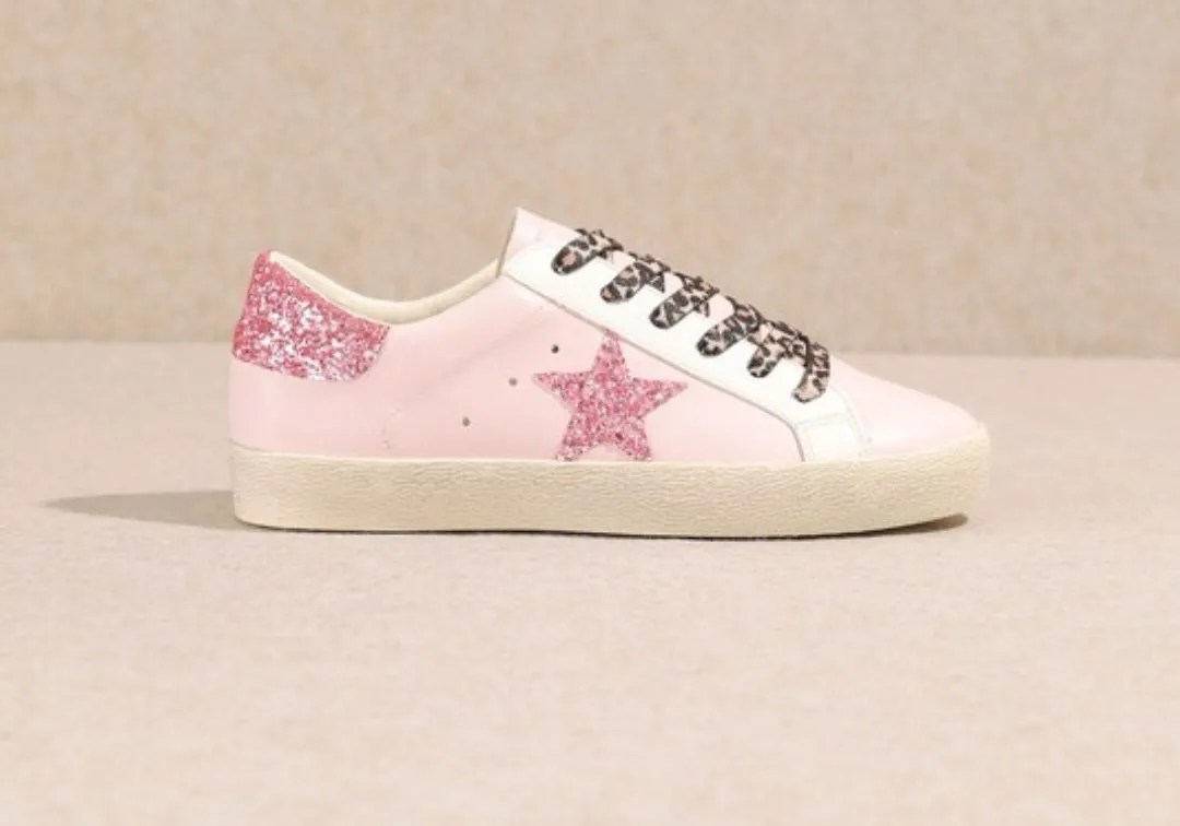 Skylar Pink Sneakers