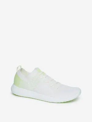 SOLEPLAY Off White Self-Texture Slip-On Sneakers