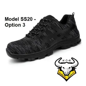 Steel Toe Sports Safety Work Shoes - Model SS20 (Option 3)