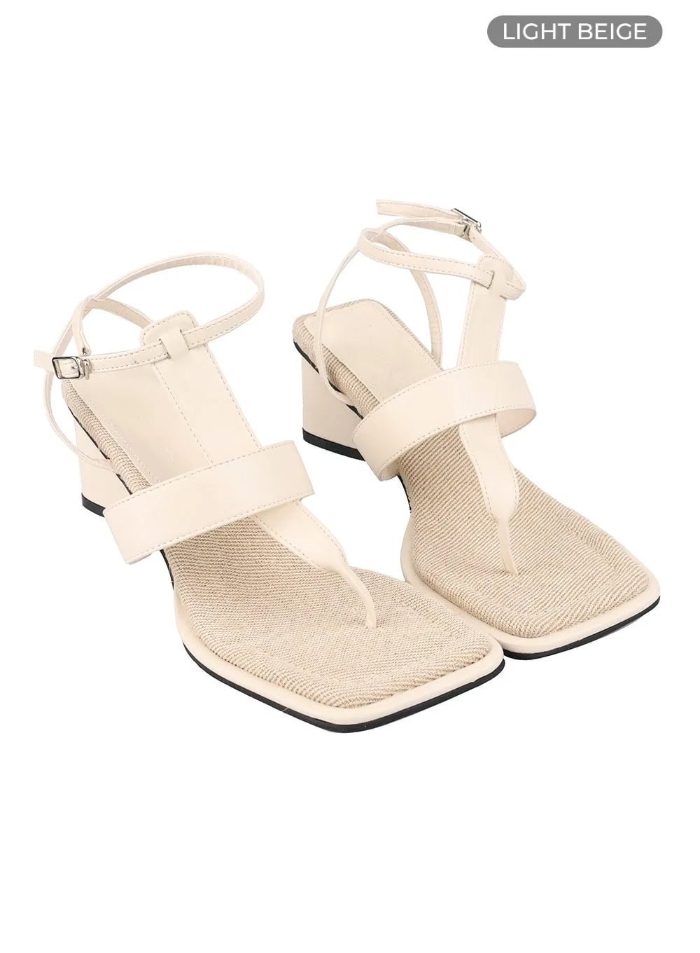 Strap Heeled Sandals OY408