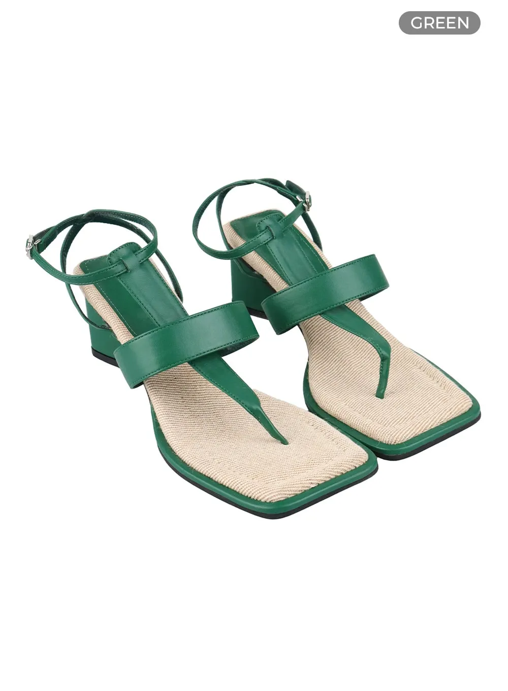 Strap Heeled Sandals OY408