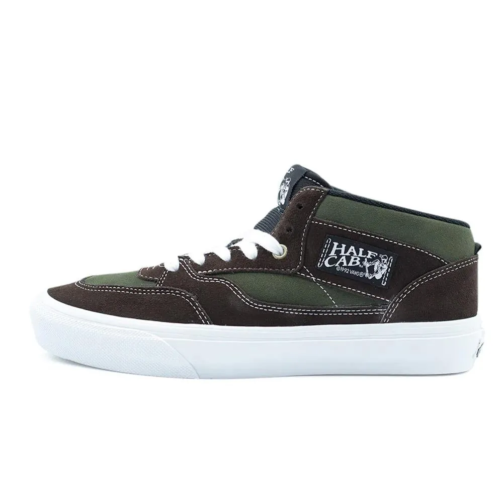 Vans Skate Half Cab '92 VCU Dark Brown White Skate Shoes