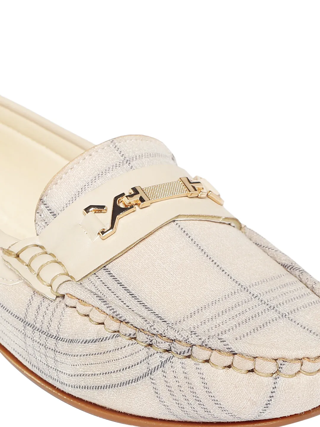 Vera Beige Loafers