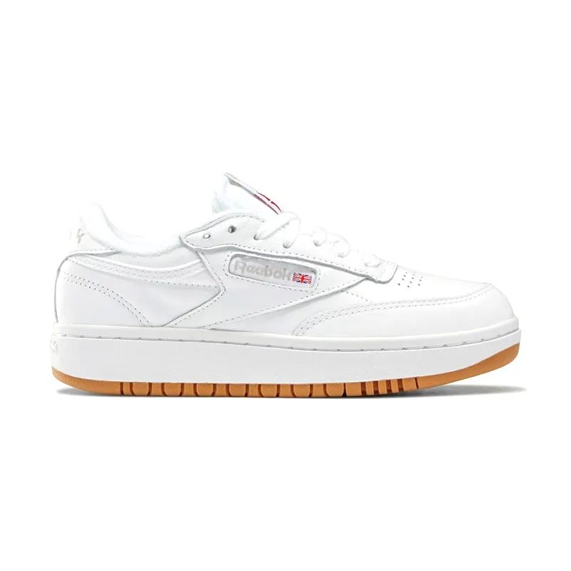 Women's Club C Double White/Gum