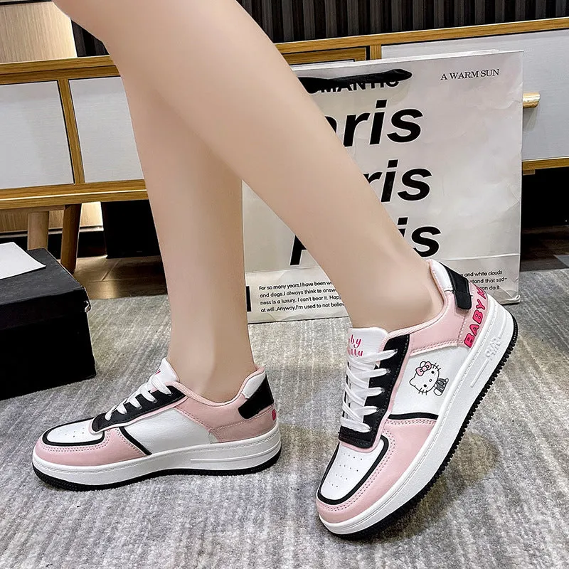 Womens Cute Cat Sneakers Walking Shoes