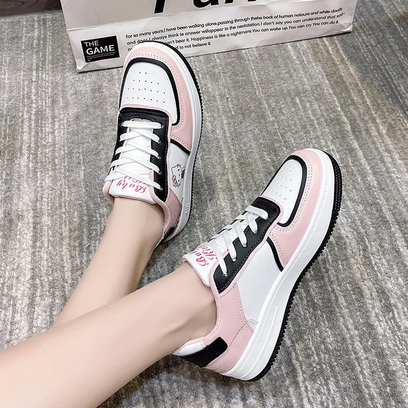 Womens Cute Cat Sneakers Walking Shoes