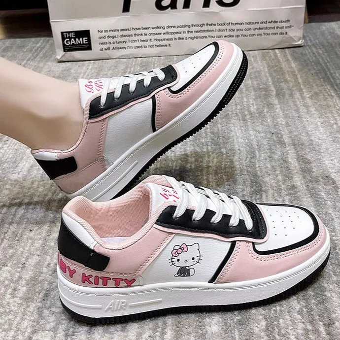 Womens Cute Cat Sneakers Walking Shoes