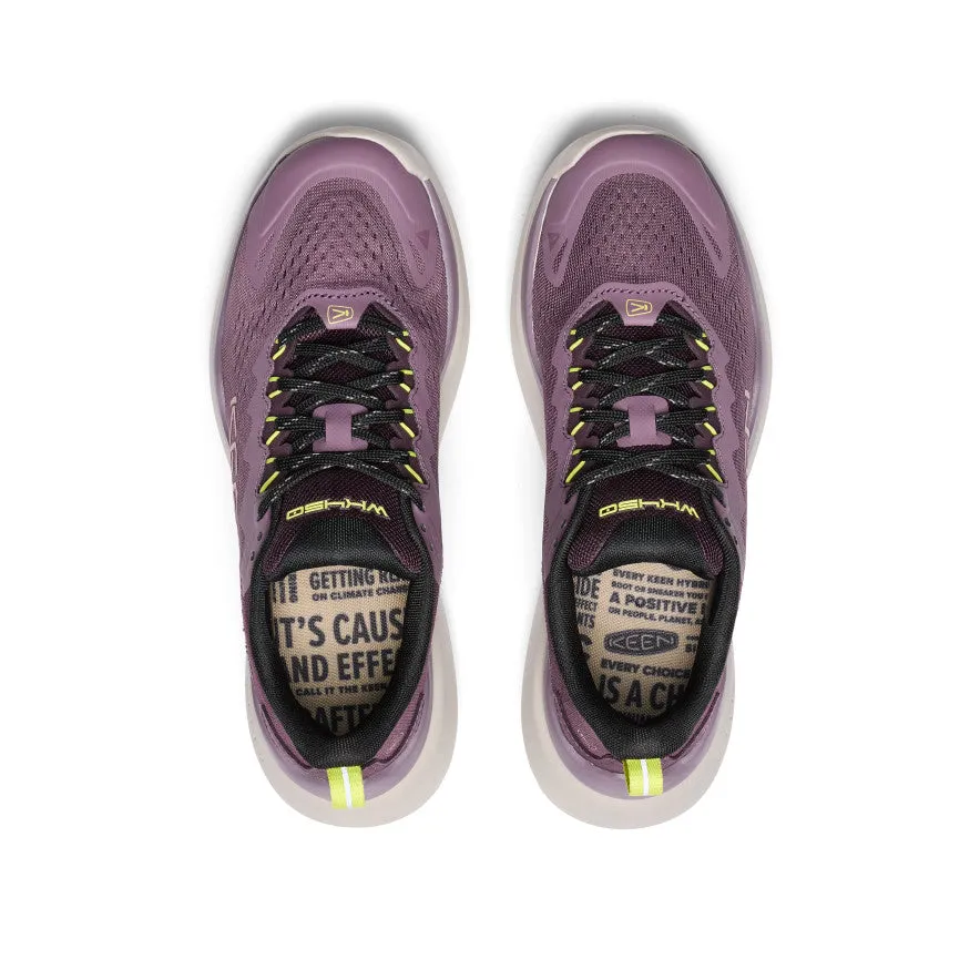 Women's WK450 Walking Shoe  |  Black Plum/Daiquiri Green