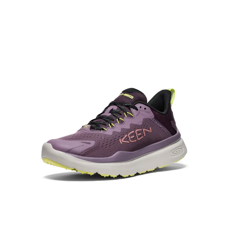 Women's WK450 Walking Shoe  |  Black Plum/Daiquiri Green