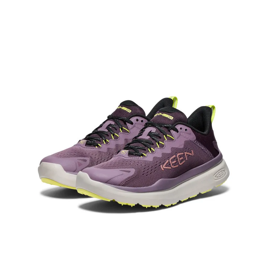 Women's WK450 Walking Shoe  |  Black Plum/Daiquiri Green