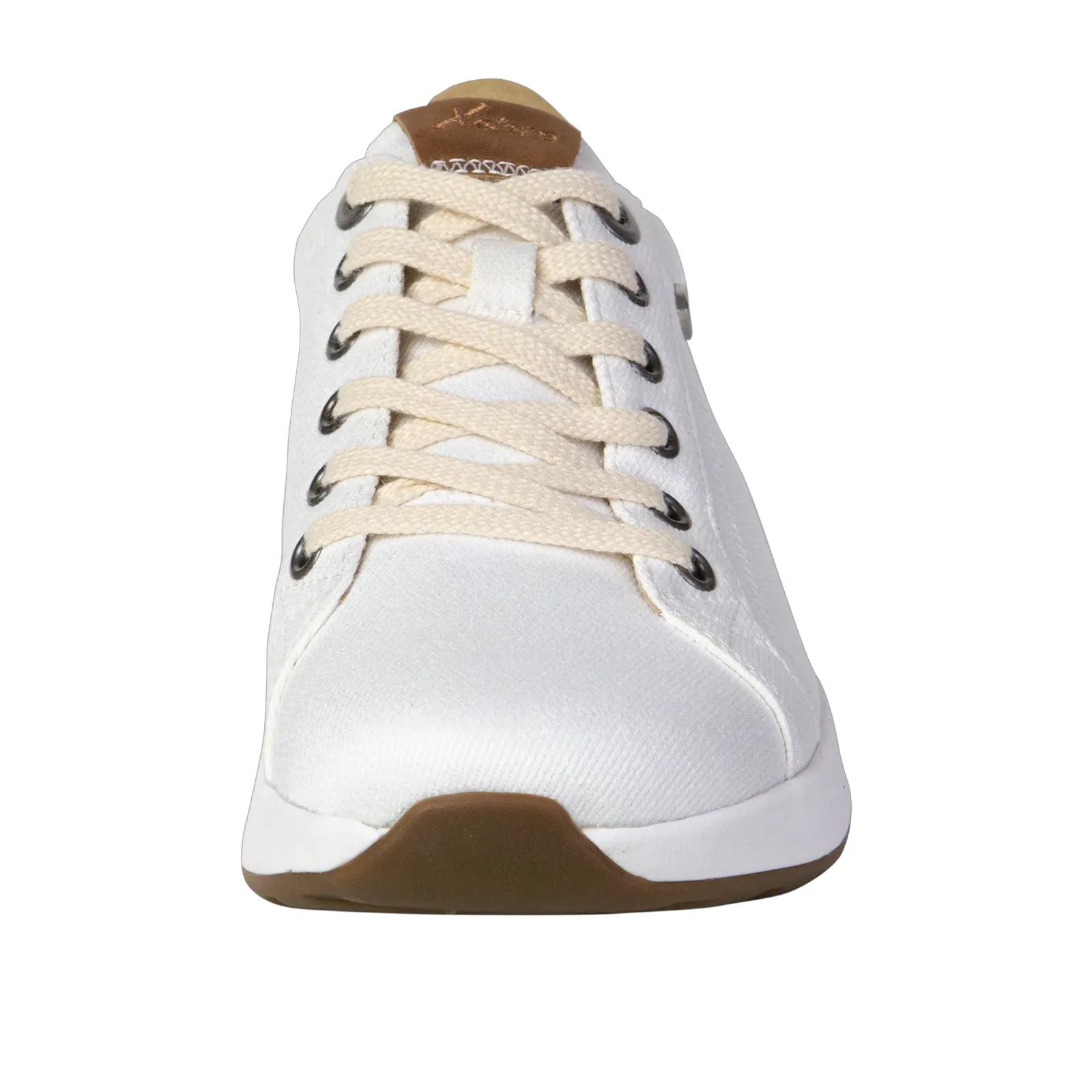 Xelero Heidi Walking Shoe (Women) - White Canvas